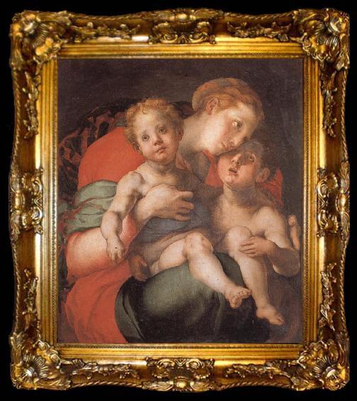 framed  Pontormo Madonna and Child with the Young St.John, ta009-2
