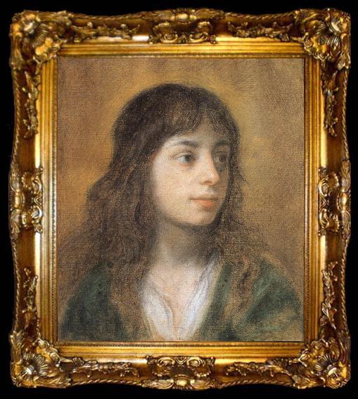 framed  Volterrano Portrait of Antonio Baldinucci, ta009-2