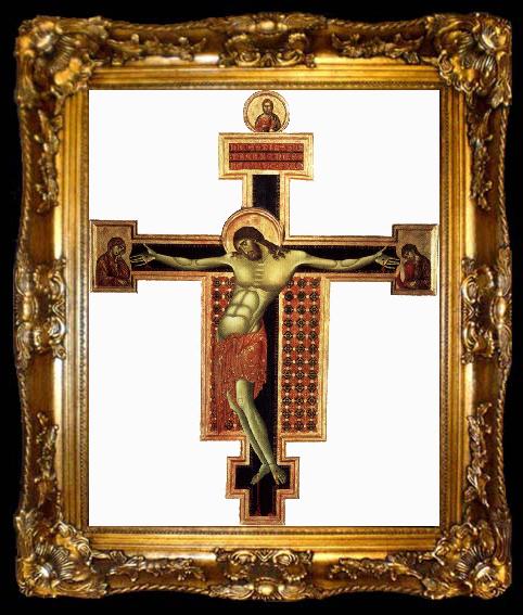 framed  Cimabue Crucifix, ta009-2