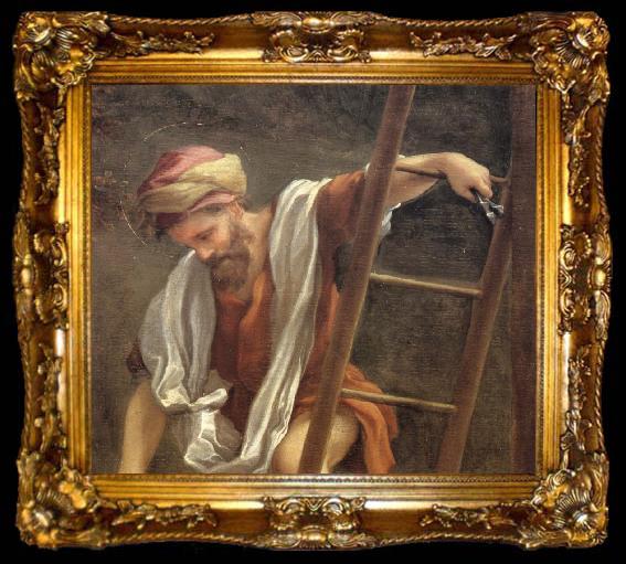 framed  Correggio Deposition,details, ta009-2