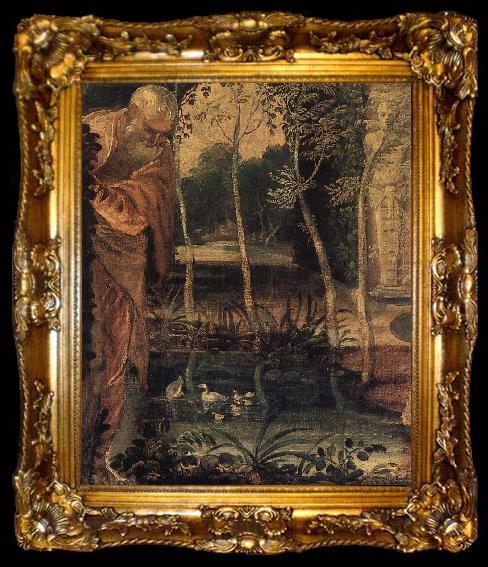 framed  Tintoretto Details of Susanna and the Elders, ta009-2