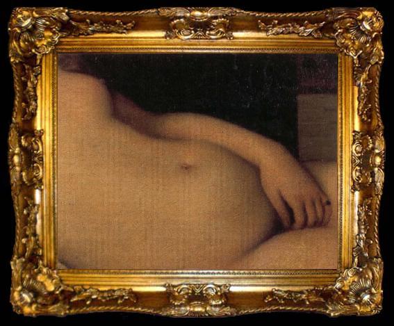 framed  Titian Details of Venus of Urbino, ta009-2