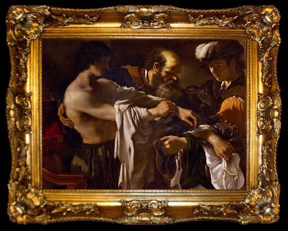 framed  GUERCINO The Return of the Prodigal Son ( mk08), ta009-2