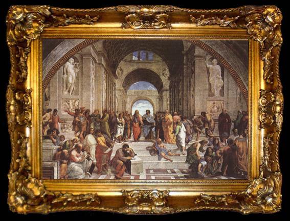 framed  Raphael The School of Athens (mk08), ta009-2