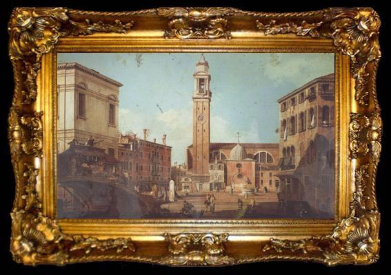 framed  Canaletto Campo SS.Apostoli (mk21), ta009-2