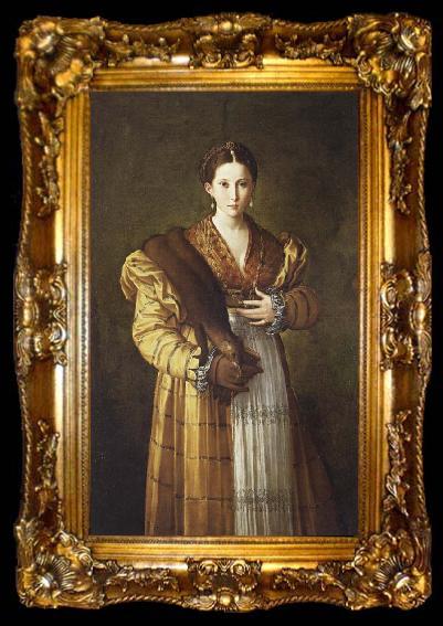 framed  PARMIGIANINO Recreation by our Gallery, ta009-2