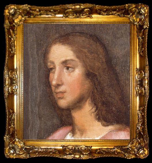 framed  Raphael Self-Portrait, ta009-2