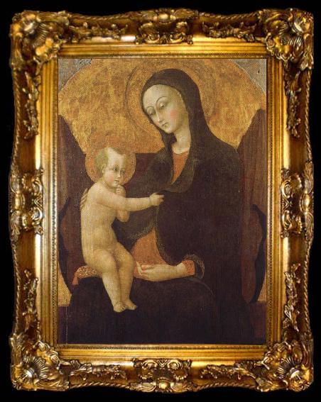 framed  SASSETTA Madonna with Child, ta009-2