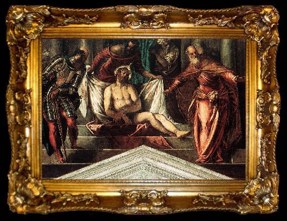 framed  Tintoretto Crowning with Thorns, ta009-2