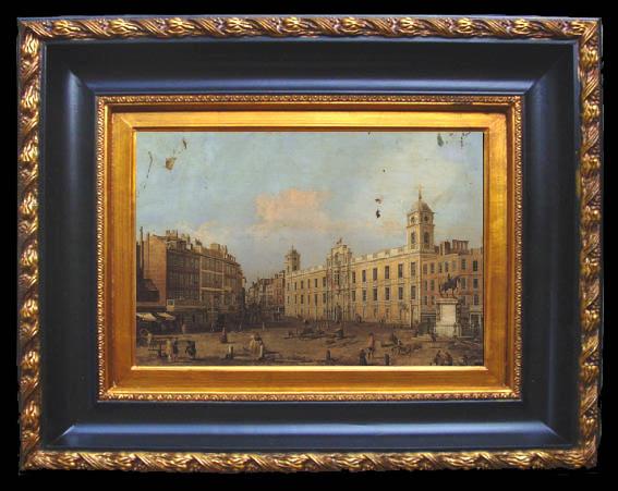 framed  Canaletto Northumberland House a Londra (mk21), Ta059